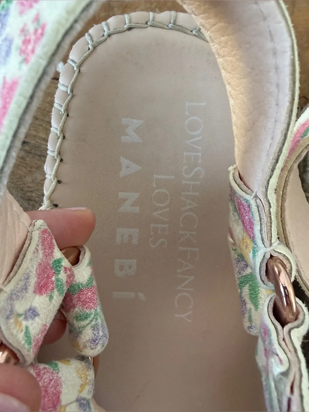 LoveShackFancy Loves Manebí Espadrille Slingback Sandal